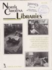 North Carolina Libraries, Vol. 54,  no. 3